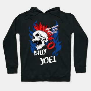 billy joel ll music speaks Hoodie